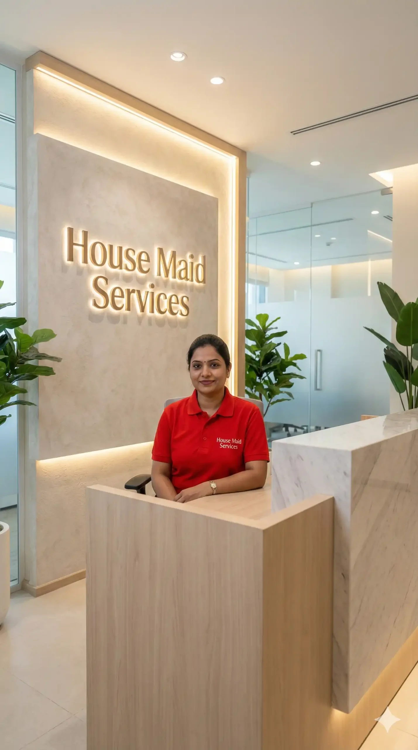 Professional housemaid services in India