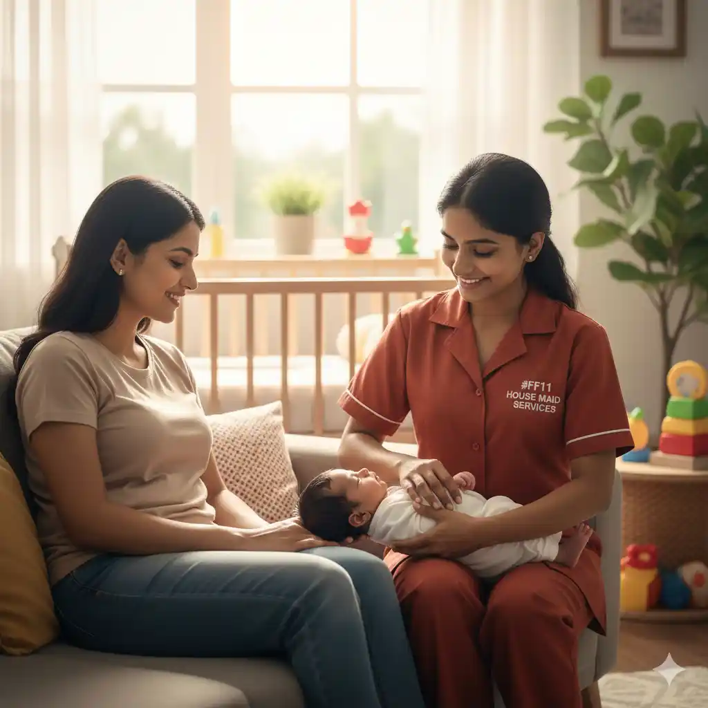 Professional housemaid services in India